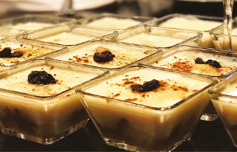 Postres individuales de LA COCINA